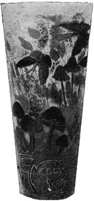 Vase Gallé offert à la grande-duchesse